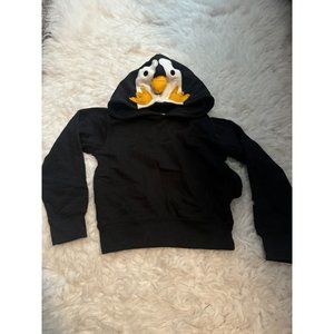 Wild Child Hoodie Penguin Hood Size 2T